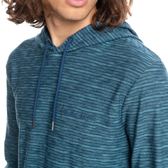 [XL] Quiksilver Men's Kentin Hoody Crew Neck Knit Shirt - Picture 2 of 9